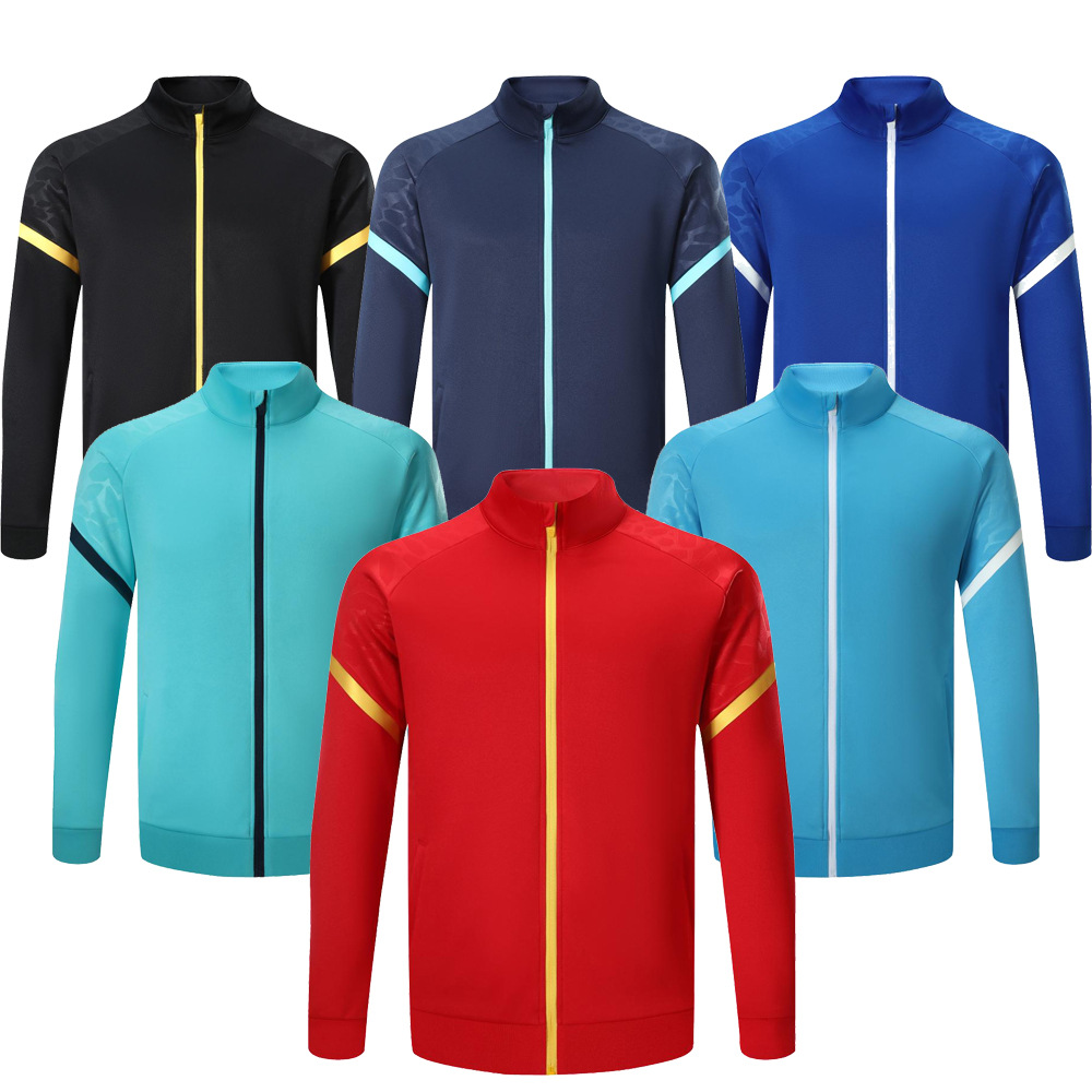 School Group Sports Meeting Uniforms Adult Jackets Club Autumn and Winter Class Uniforms Factory Uniforms Long-Sleeved Zipper Training Uniforms