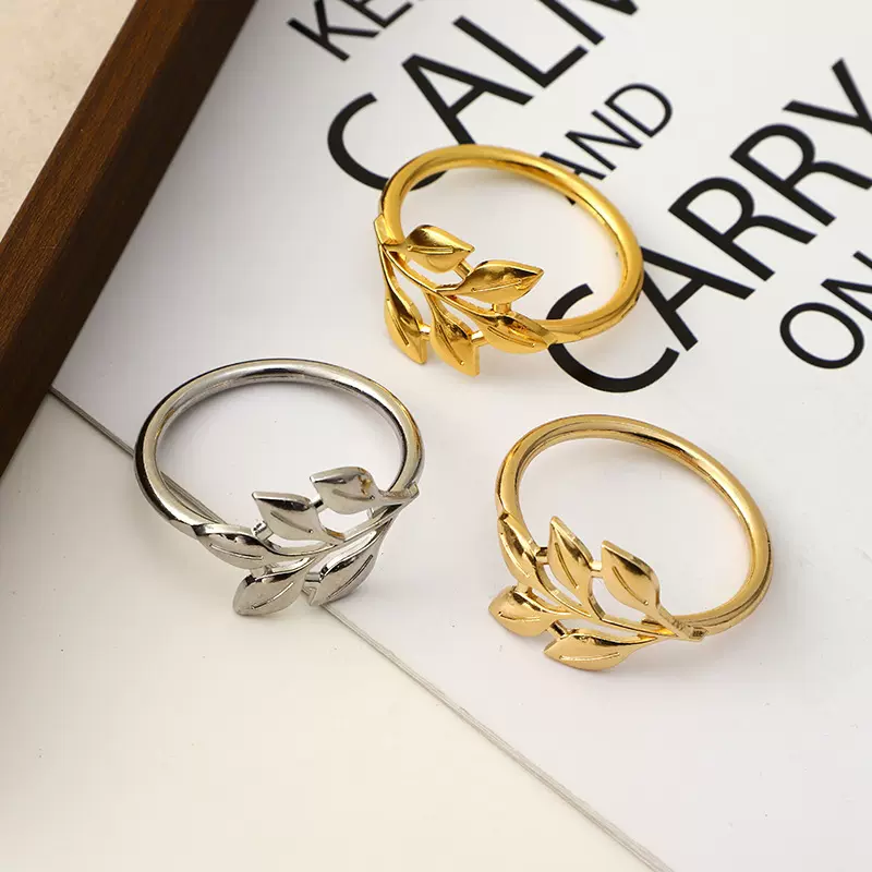 跨境热销欧美金属餐巾圈西餐厅餐桌毛巾扣酒店婚庆宴会餐巾环批发