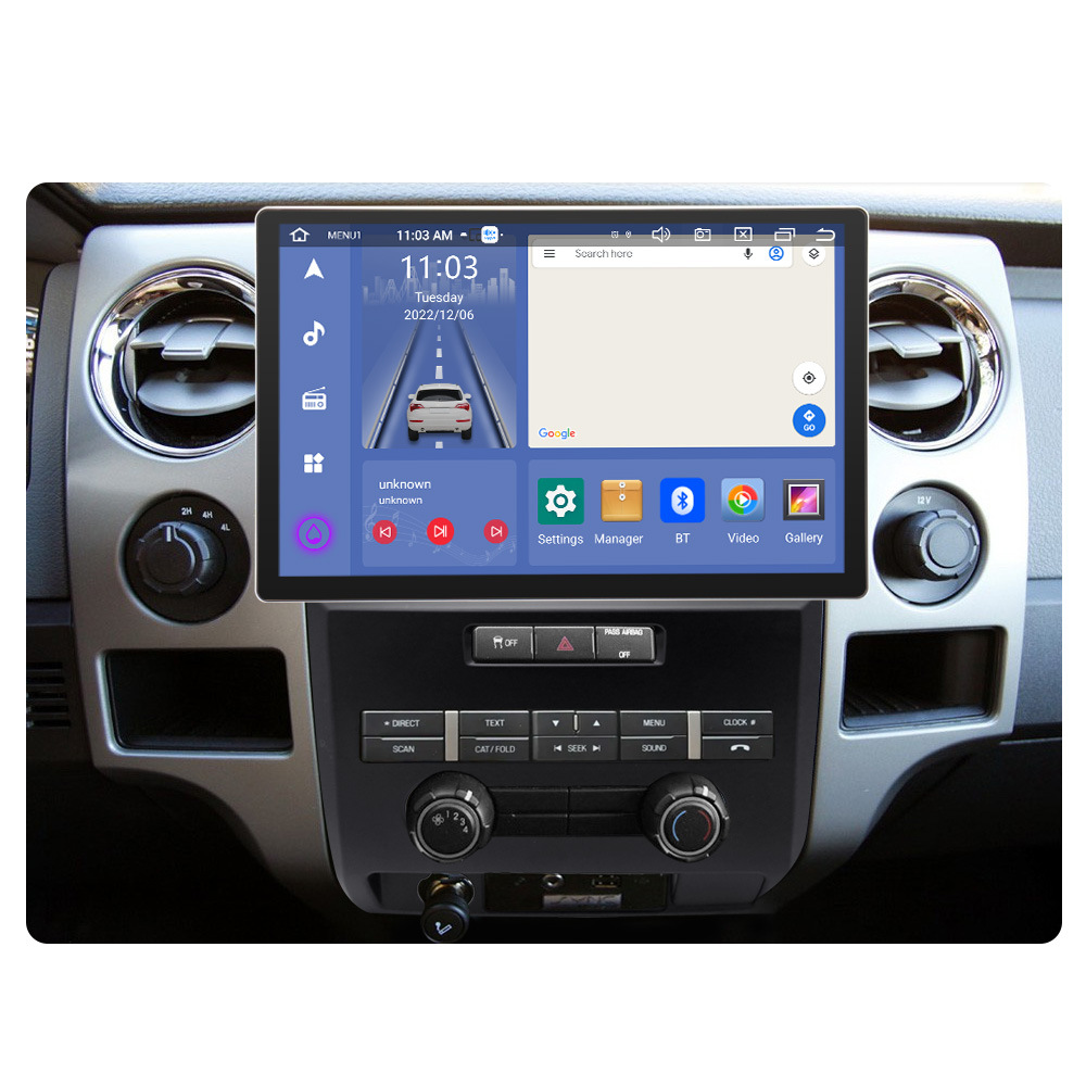 Adecuado para 13,3 pulgadas Ford Raptor F150 2 + 32 4 + 64 CarPlay coche Android navegación todo-en una máquina