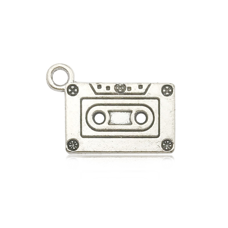 1g Weight Pendant Jewelry Making Type DIY Jewelry Accessories Classification 1 Piece Quantity Alloy Material Musical Instrument, Guitar, Notes Pattern Plating Design Cute, Simple Style Style 1 Piece Alloy Musical Instrument Guitar Notes Pendant DIY Jewelry Accessories 9