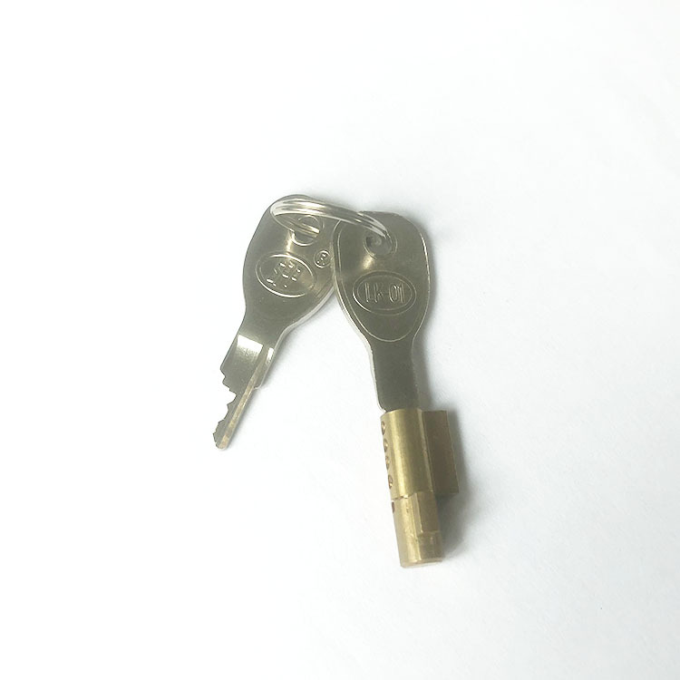 Customized Luggage Lock Cylinder Cabinet Door Lock with Key Shackles Lock Glass Drawer Lock All-Copper Special-Shaped Fun Lock Heart Universal