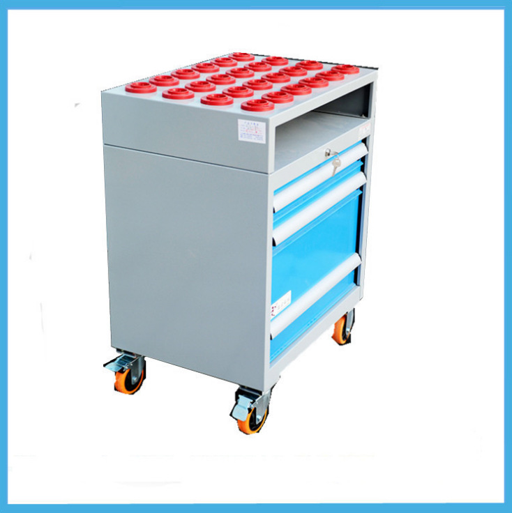 工厂重型五金工具柜 车间移动工具柜 汽修多功能带锁带抽 屉工具