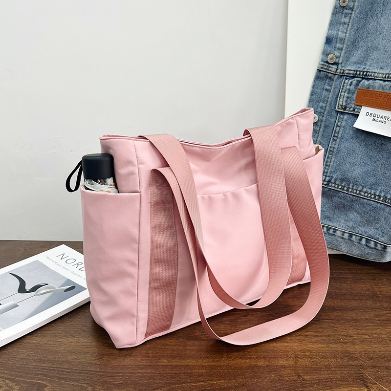 Modische Nylon Umhängetasche Für Damen Große Schultertasche_voghion.com