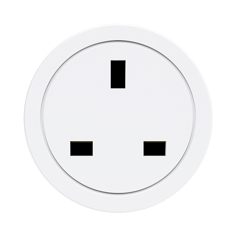 NEO Tuya Matter WiFi Smart British Standard Socket 16A with metering supports Apple/Google/Amazon