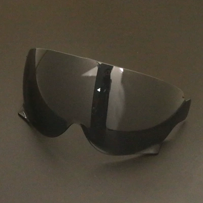 Suitable for Shoei Jo Ex-Zero Cj-3 Helmet Lens Half Helmet Retro Helmet 3/4 Electroplating Day and Night Universal (Dəbilqə (Kaska) aksesuarları) - dark-tea