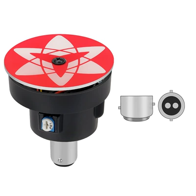 Source Factory Cross-Border New Product Rgb Brake Tail Light Motorcycle Tail Light Brake Light Mini Led Flashing Warning Light (Other lights) - sc-1-red-cap-bauhinia-red