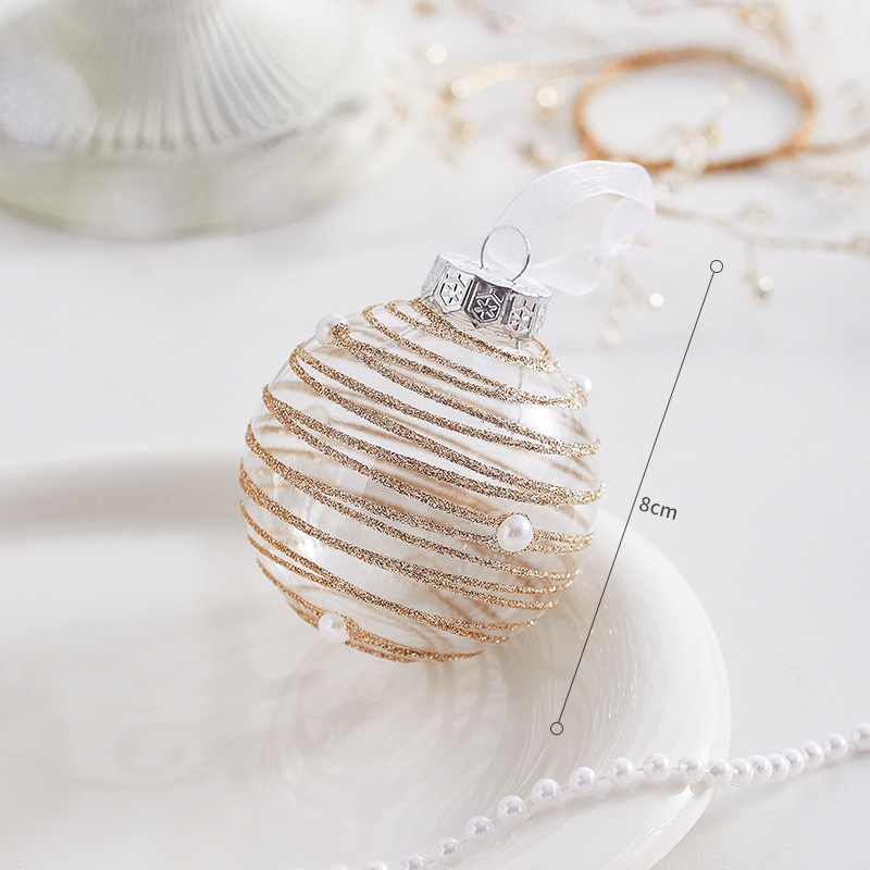 Colgante de Navidad decoración árbol de Navidad hecha a mano DIY decoración escena diseño pequeño regalo atmósfera colgante bola de Navidad