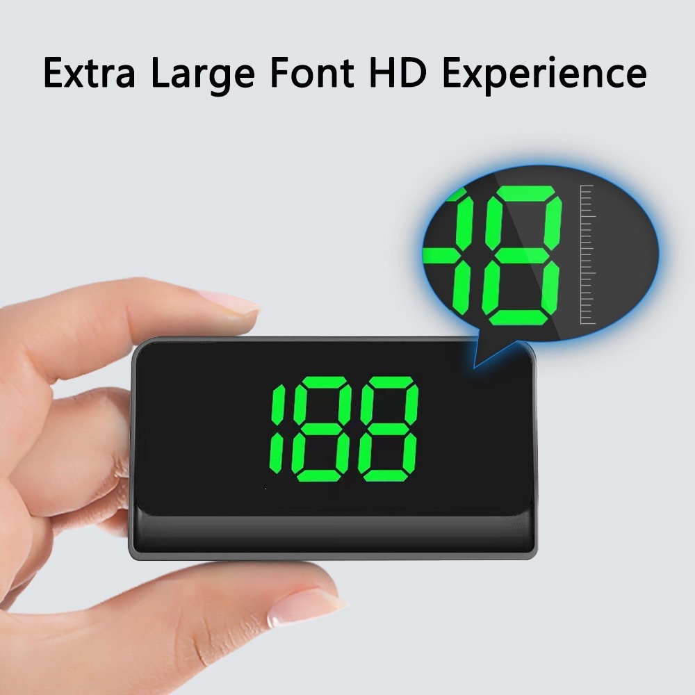 New HUD Head-Up Display GPS Speedometer Speed Display KMH/MPH Cross-Border Bestseller