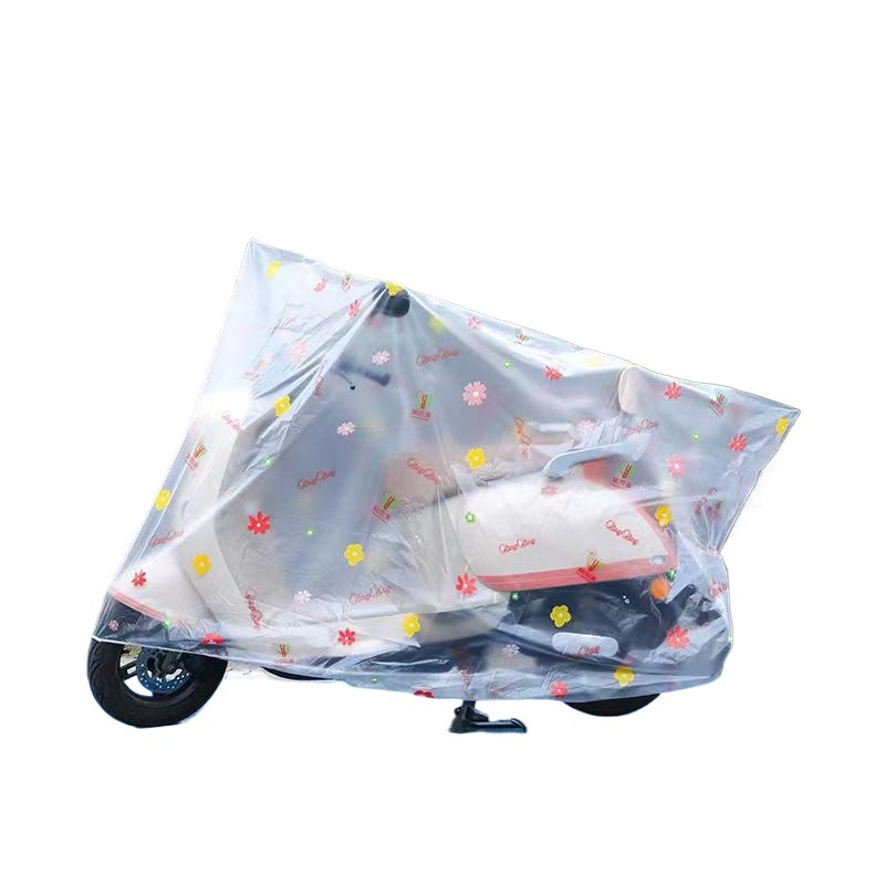 cubierta de automóvil eléctrico a prueba de lluvia a prueba de agua a prueba de polvo a prueba de suciedad para automóvil eléctrico motocicleta ropa de dibujos animados cubierta fábrica de fuente