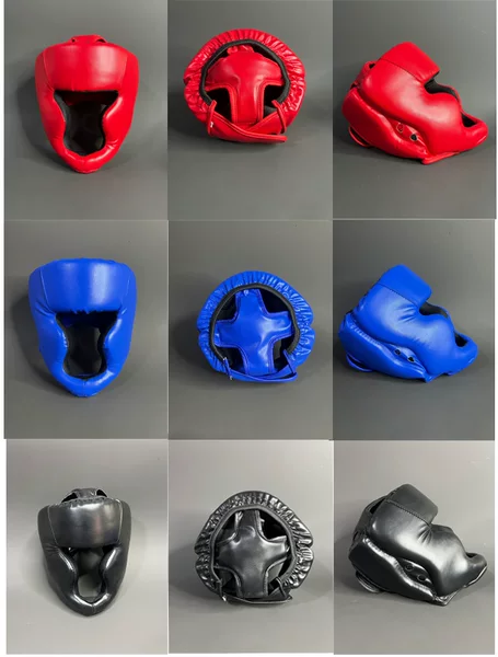 Spring Dragon thickened head protector adult taekwondo children boxing Sanda Muay Thai helmet training headgear fight