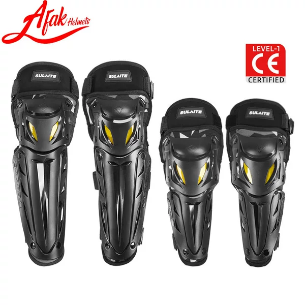 AFAK motorcycle riding anti-fall knee pad windproof leg pad off-road motorcycle elbow pad breathable Knight equipment