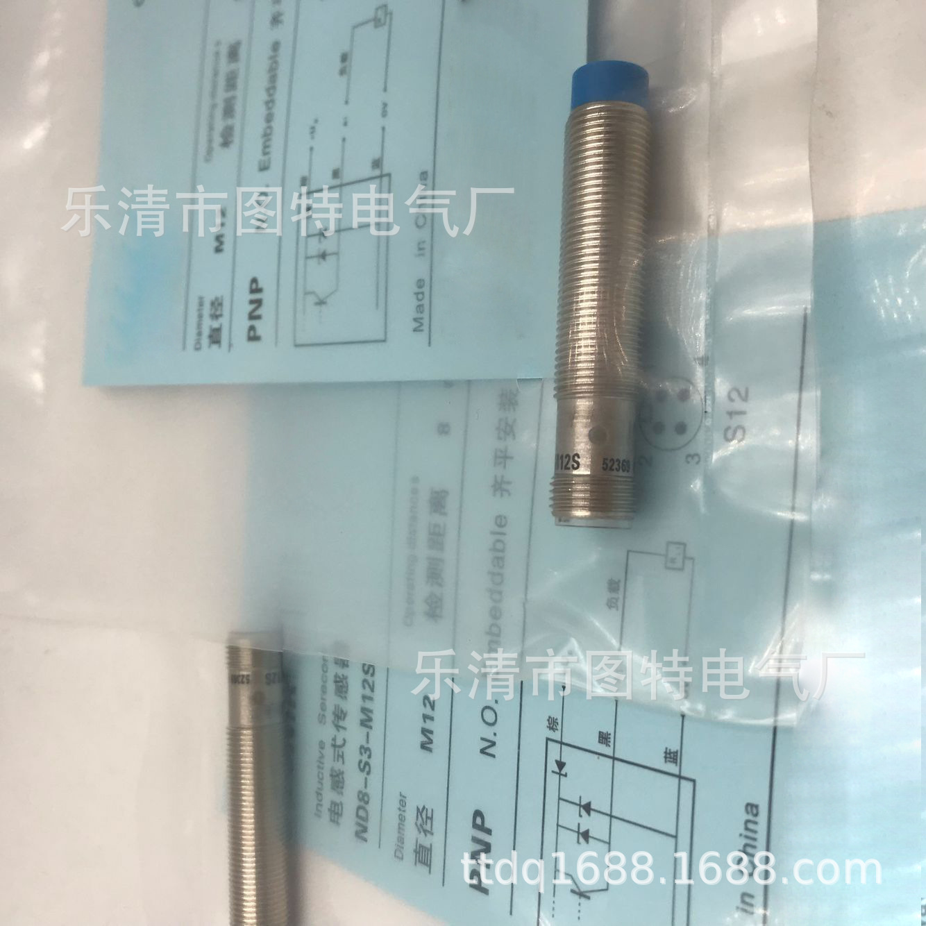 销售全新接近传感器 ND8-S3-M12S 实物图拍摄 质保一年