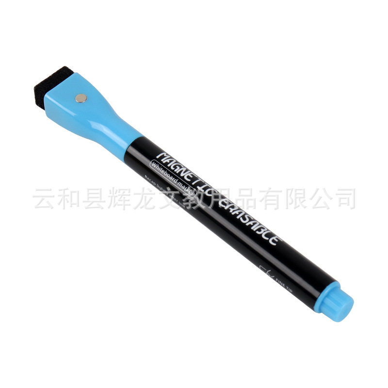 Venta al por mayor pluma de pizarra magnética de gran capacidad de cabeza delgada de plástico a base de agua para niños pluma flotante borrable sin marcador pluma