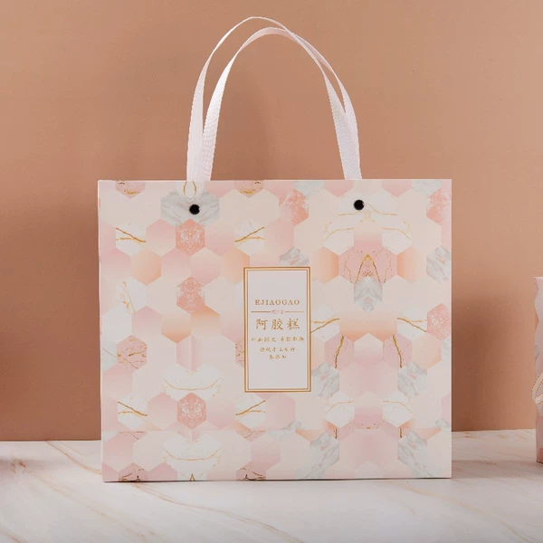 [菱形手提袋10个]