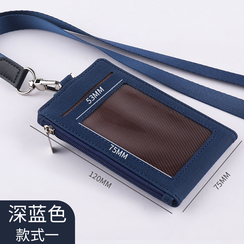 Jinbeisi tarjeta de trabajo cubierta de la tarjeta de identificación tarjeta de acceso al autobús del estudiante insignia Tarjeta de cordón CUBIERTA Cubierta de la tarjeta de fábrica