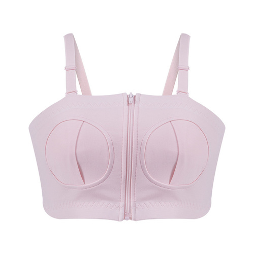 Zhangyan Wholesale Hands-free Breast Pump Special Nursing Bra Convenient for Breastfeeding and Retaining Secondary Breasts Zipper Style Free and Private