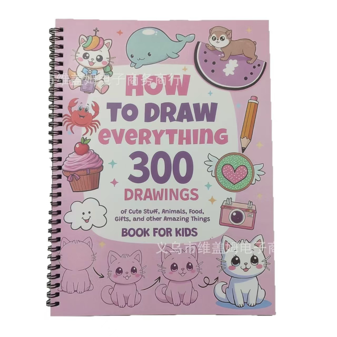How to draw everything 300 drawings coloring book