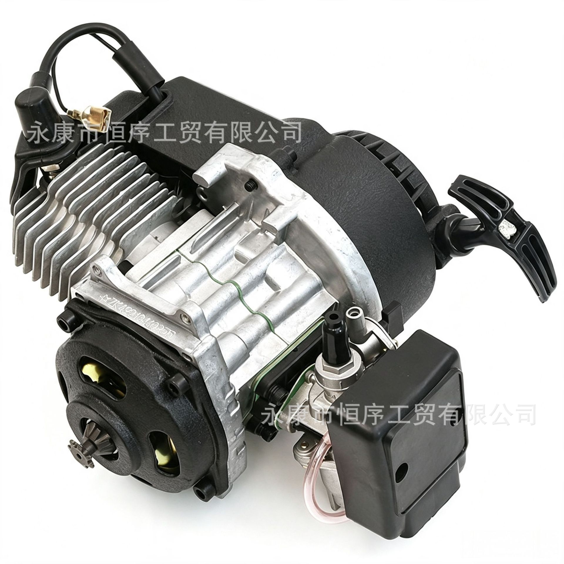 Mini Motorcycle Accessories 49Cc Small Sports Car Small Off-Road Motorcycle Hand-Pull Start Two-Stroke Gasoline Engine