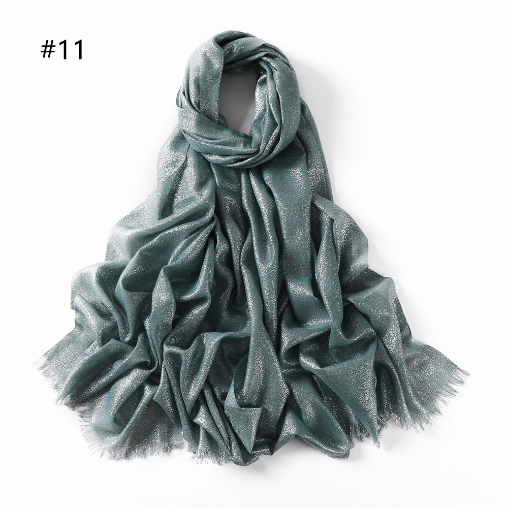 Summer, Spring Season Women'S Gender Women'S Fashion Bag Solid Color Cotton Shawl