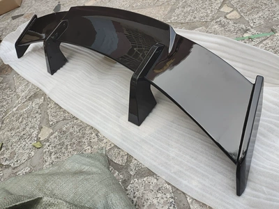 Universal Car Modification: Two or Fixed wind wing - mp-glossy-black-paint