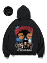 Z 47121 Fleece Hooded Sweatshirt with Rope �ڰ���ñ����