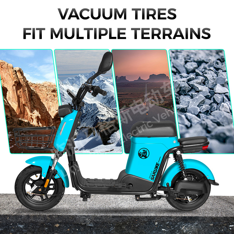 Velocidad de hasta dos ruedas coche eléctrico de alta duración de la batería de 48V de alta potencia de transporte de cercanías coche e-bike operación directa de fábrica