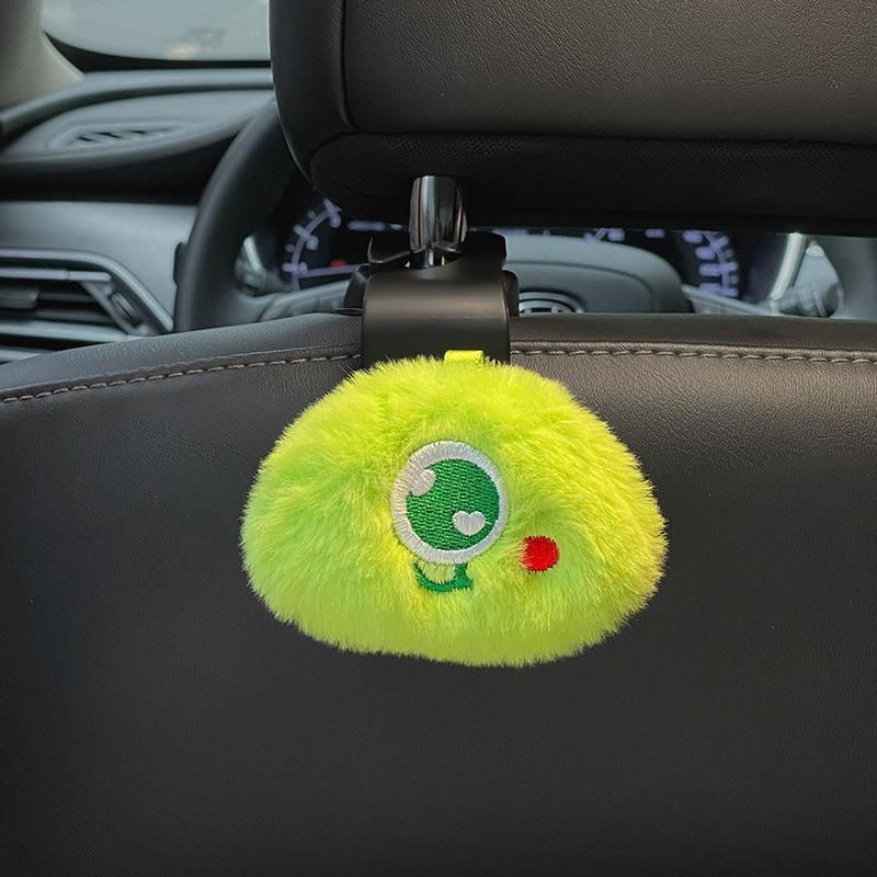 Gancho de automóvil, asiento de automóvil multifuncional, pequeño gancho de dibujos animados lindo 2024 nuevo hombre y mujer