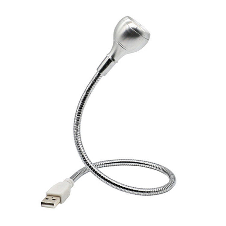 Silver [purple light]--aluminum head