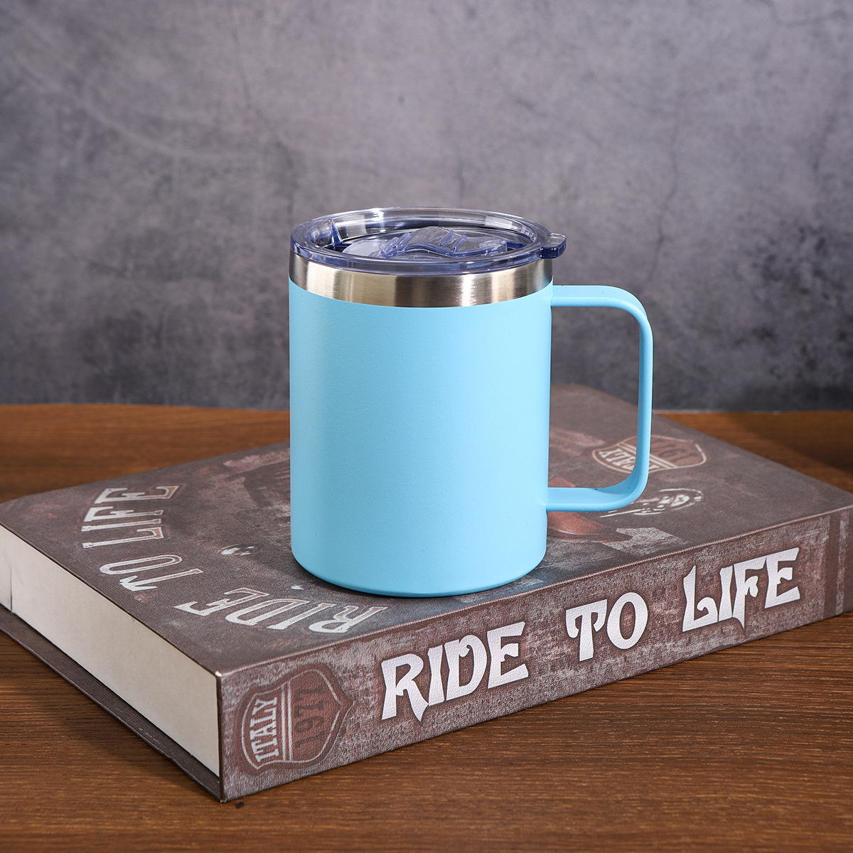 Doppelwandiger Edelstahl Isolierbecher Mit Deckel Für Kaffee_voghion.com