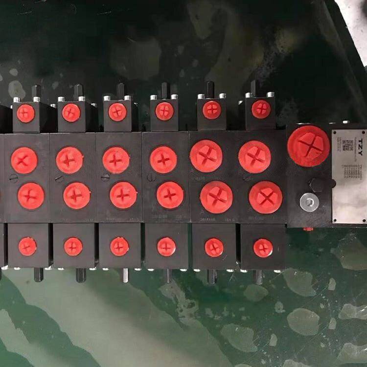 Sistema modular de válvula de reversión múltiple de cuatro válvulas conjuntas de máquina de túnel de mina con operación flexible y conveniente