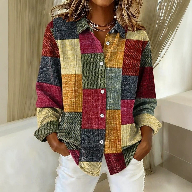 Cross-border women's clothing: TEMU, AliExpress, European and American style, loose-fitting, Christmas-themed, 3D digital print long-sleeved shirt Cross-border women's clothing: TEMU, AliExpress, European and American style, loose-fitting, Christmas-themed, 3D digital print long-sleeved shirt