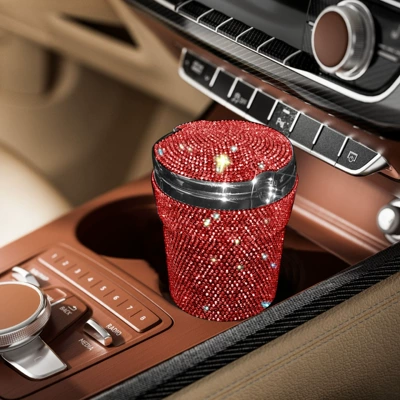 Led Light, Multifunctional, Universal, High | Car ashtray - red