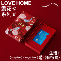 結婚婚約銀行カードの箱敬茶はお金の箱の礼金を使って結婚します。