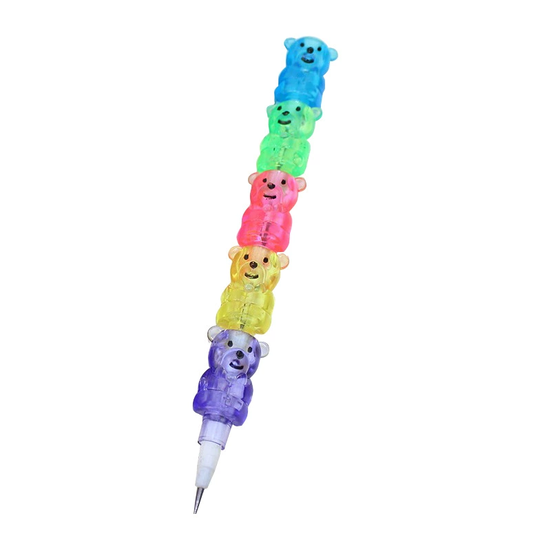 Stationery for elementary school students, cartoon constructor for pencils, bullet