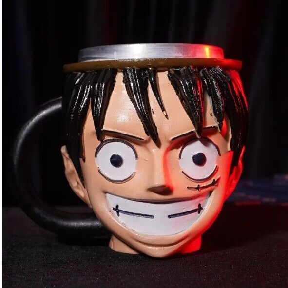 Quemador de incienso taza forma taza anime periférico creativo Taza de cerámica 600ml taza de acero inoxidable