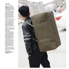 大号加厚帆布大容量手提可双肩行李包打工耐磨棉被搬家收纳袋厂家