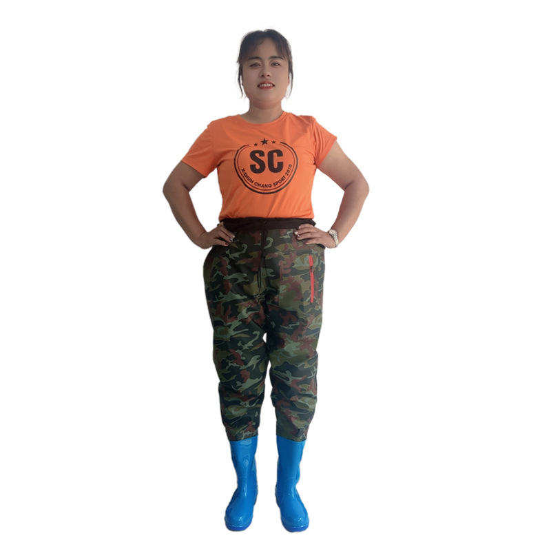 Pantalones de agua de mujer de cinturón, medio cuerpo, zapatos de lluvia de playa, pantalones de lluvia impermeables, ropa de nadar para niños.