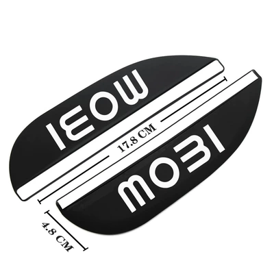 Rearview mirror rainproof sticker: Fiat FIAT car rearview mirror - fiat-22-mobi
