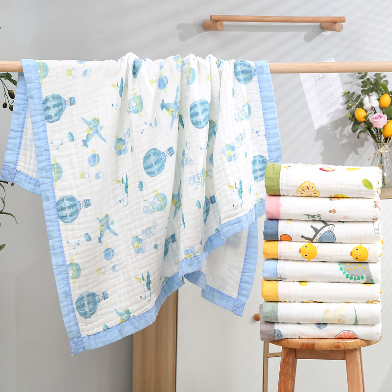 children's cotton gauze bath towel