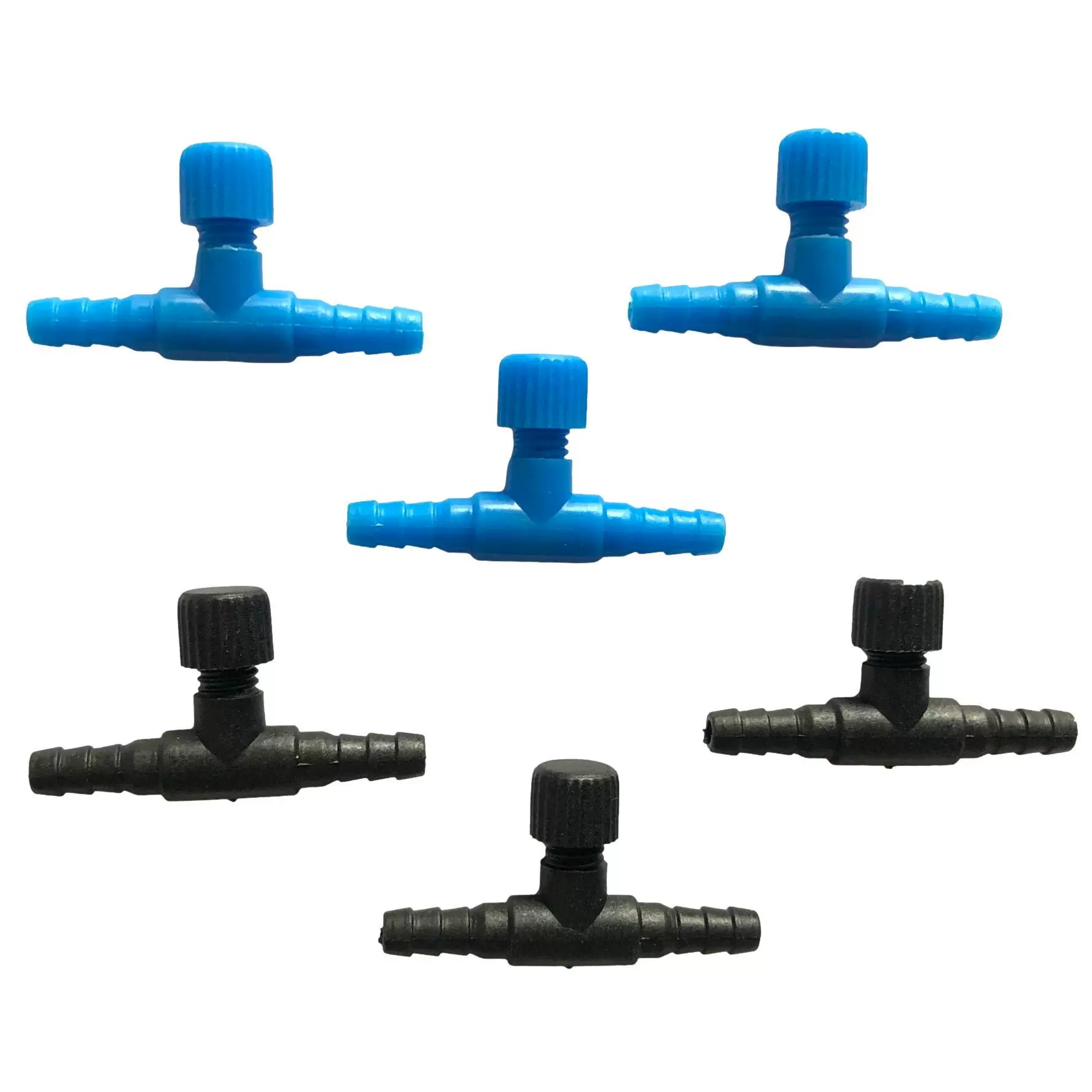 鱼缸调气阀水族气量调节阀增氧泵气泵控气阀塑料气管4mm增氧配件