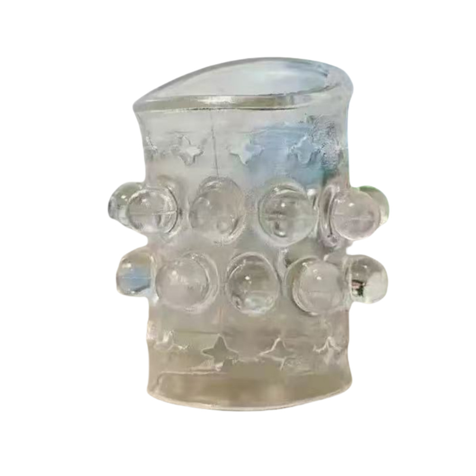 Anillo de cerradura de perlas para hombres Anillo de cerradura de perlas de sexo Cubierta de cerradura de ojos de oveja Juguetes sexuales Dientes de lobo Productos para adultos