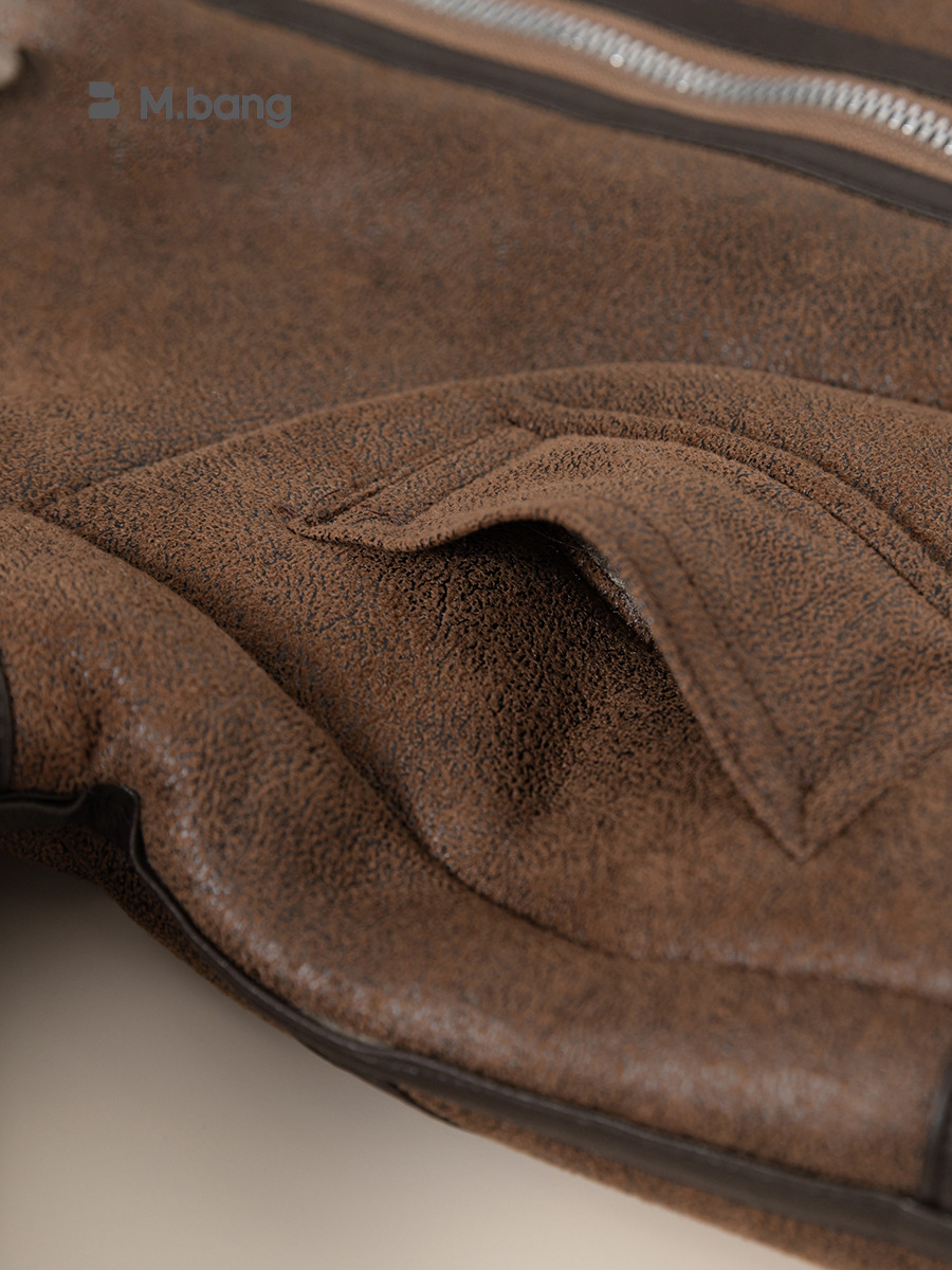 Ropa Infantil Bangxuan, Nuevo Producto de Invierno, Chaqueta Infantil Gruesa, Estilo Coreano, Cortavientos, Chaqueta de Gamuza para Niñas, Chaqueta de Motocicleta