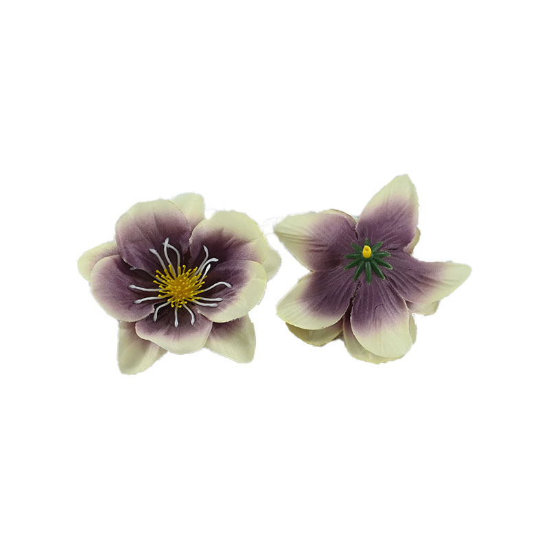 Fábrica de flores de magnolia simulada al por mayor gran precio excelente corona hecha a mano de bricolaje fondo decorativo pared de flores flores artificiales