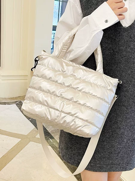 2025 Spring New Personalized Niche Design Tote Bag Korean Casual Large Capacity Shoulder Handbag Small Bag
