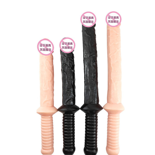3cm39cm long big sword hand-held artificial penis long dildo couple adult sex toy sex toy
