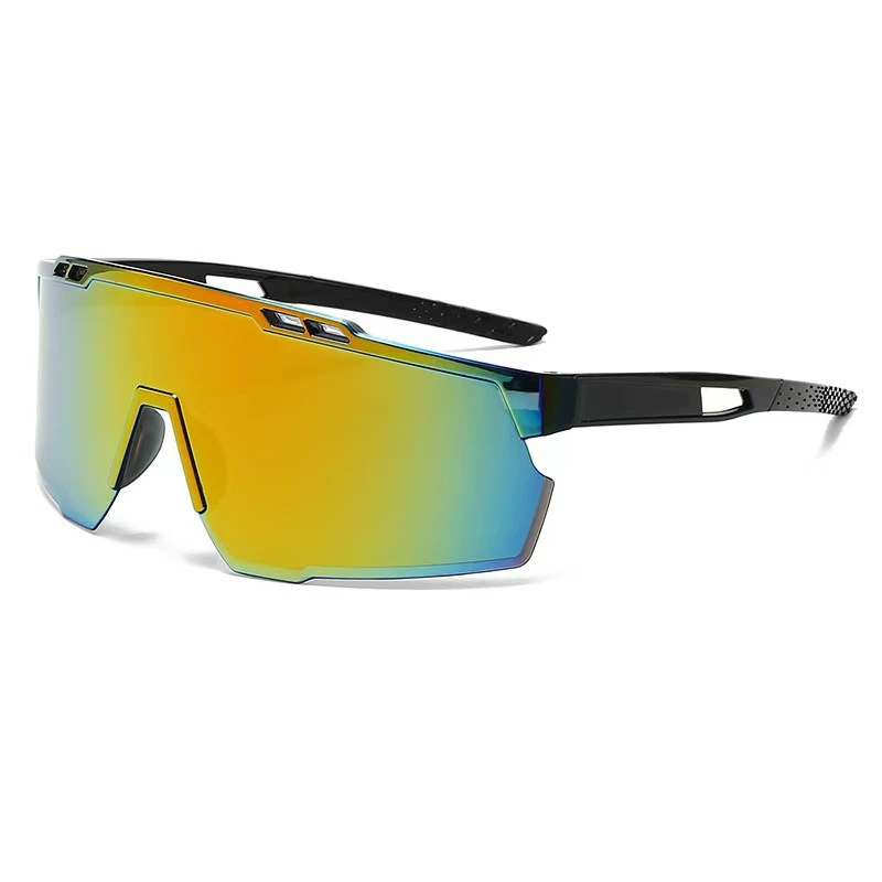 Multicoloured glasses, ski travel sunglasses