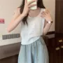 新款大码夏季法式背心