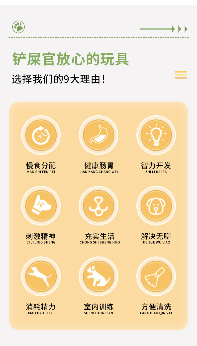 跨境新款亚马逊宠物耐咬磨牙漏食球逗猫狗互动自嗨解闷漏食玩具