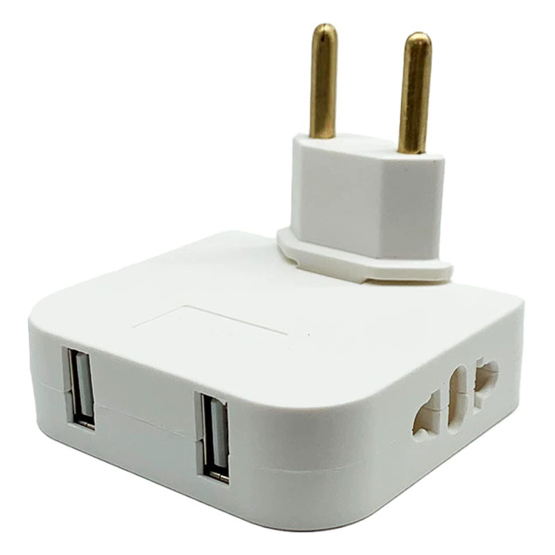 Внешняя торговля, розетка-конвертер европейского стандарта, вращающаяся на 180 градусов вилка, USB-штекер, переходная розетка европейского стандарта