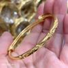 Gold bracelet, round glossy starry sky, wholesale, dragon and phoenix